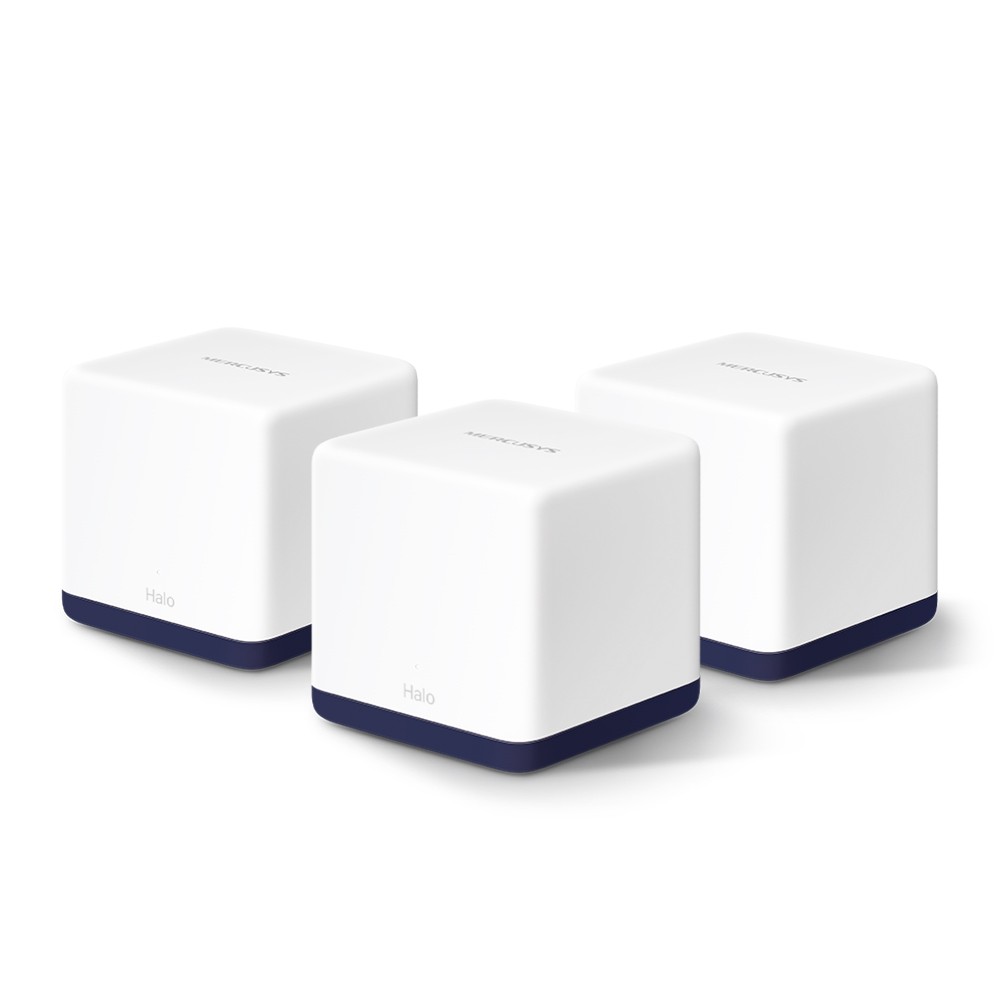 Domowy system Wi-Fi Mesh AC1900  Mercusys Halo H50G 3-Pack