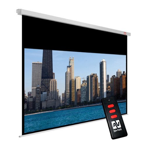 Ekran ścienny rozwijany elektrycznie  AVTek Business Electric 200  200x200 cm Matt White  /4:3/