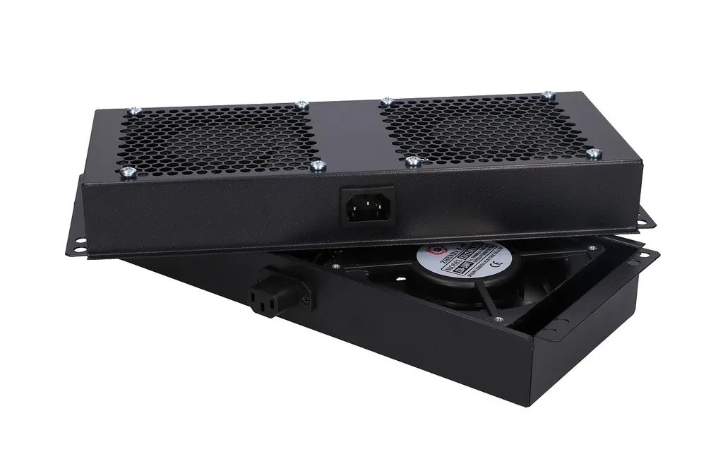 Panel wentylacyjny do szafy rack 4x230V  Extralink