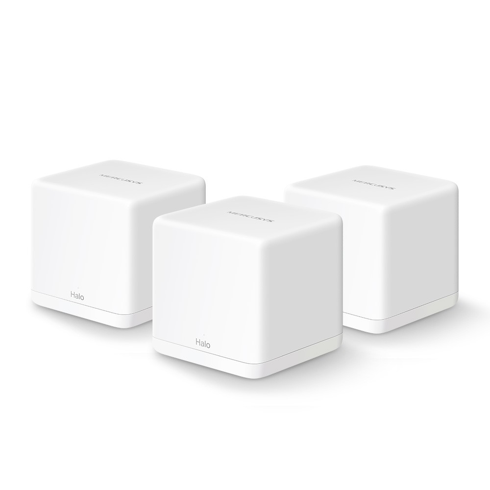 Domowy system Wi-Fi Mesh AC1300  Mercusys Halo H30G 3-Pack