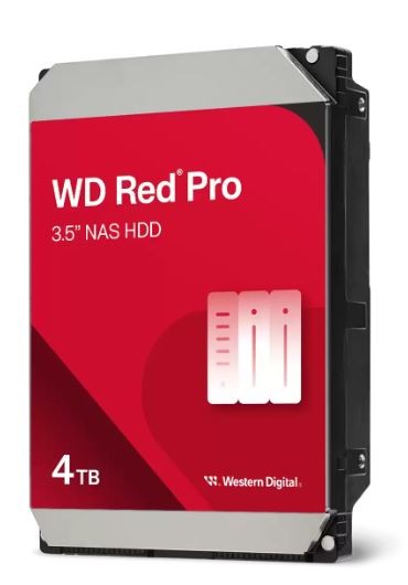 HDD  SATA III   4TB WD Red Pro