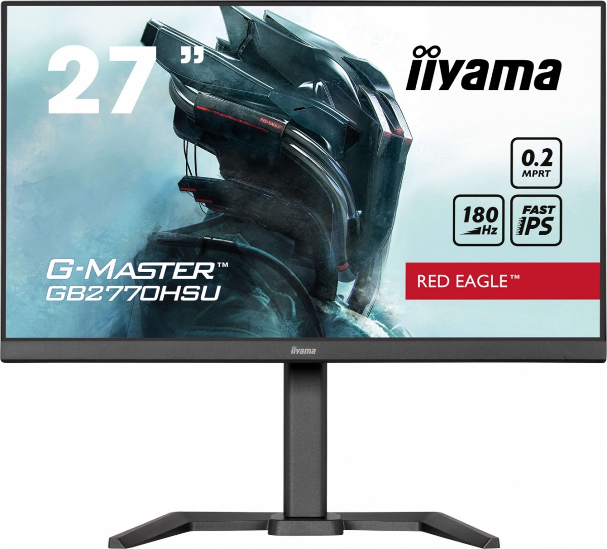 Monitor 27" iiyama G-MASTER gaming series GB2770HSU-B6  Red Eagle