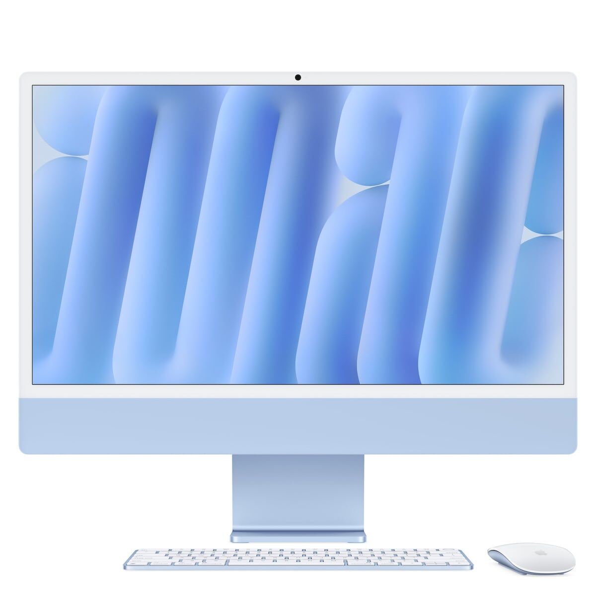 Apple iMac 24" M4 10/10 16GB 512GB  Szkło standardowe -  Niebieski