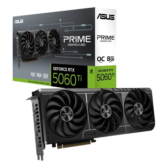 GeForce RTX 5060 Ti  8GB  Asus  Prime OC