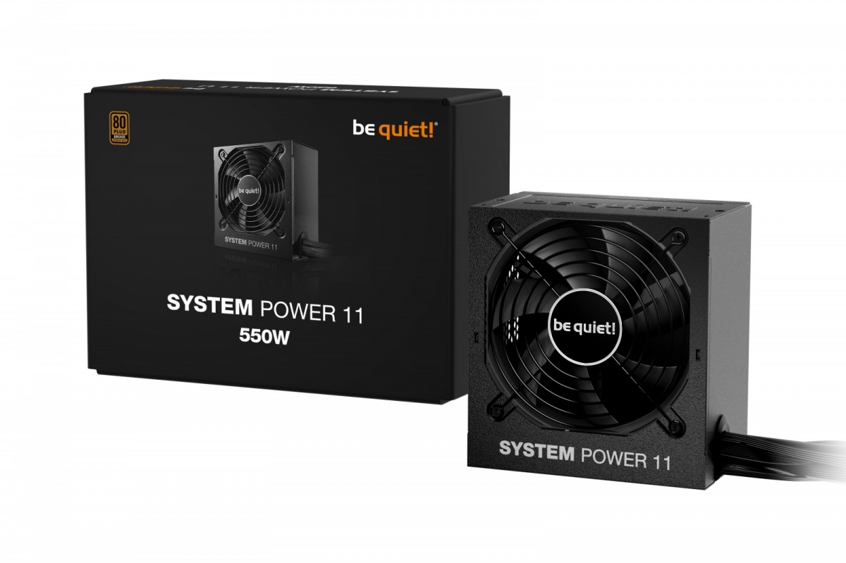 Zasilacz ATX   550W  be quiet!  System Power 11  80 Plus Bronze