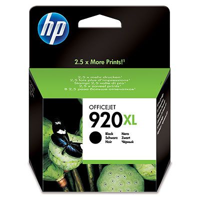 Tusz HP 920XL  CD975AE  Black  1200 str.