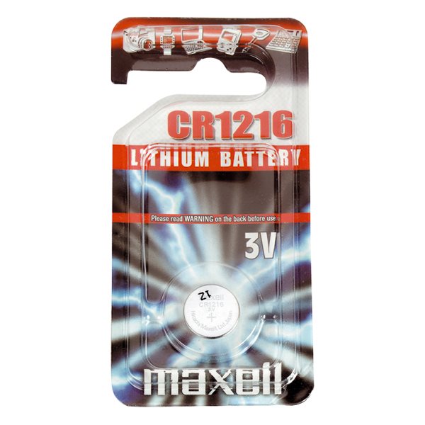 Bateria CR1216  1 szt.  Maxell