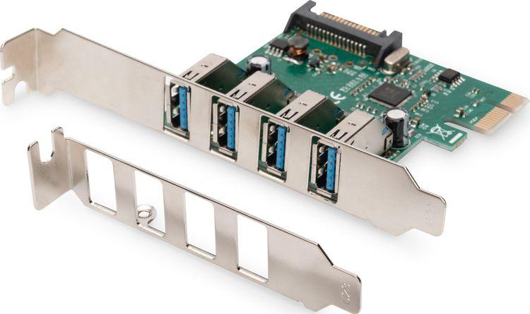 Kontroler PCI Express USB 3.0 x 4  Digitus