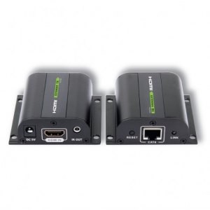 Extender HDMI po skrętce kat6/6a/7 do  60m Full HD 3D Pilot  Techly