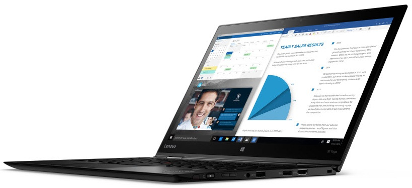 Laptop Lenovo ThinkPad X1 Yoga  14" WQHD  Core i7 6600U 16GB 256GB SSD MS Windows 10 Professional  POLEASINGOWY