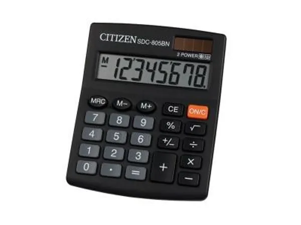 Kalkulator Citizen biurkowy SDC805NR