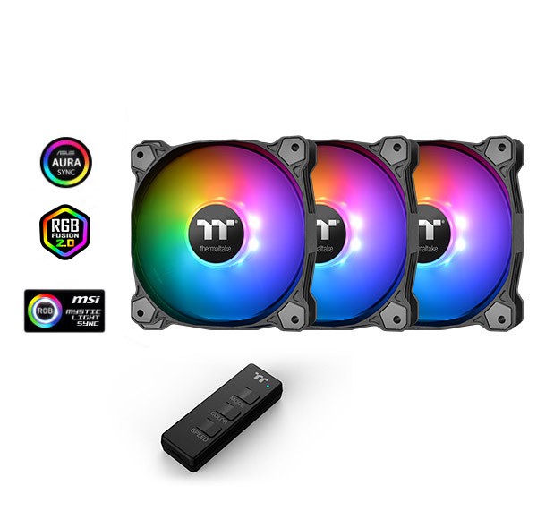 Wentylator  120 mm  Thermaltake Pure 12 ARGB Sync  3 szt.