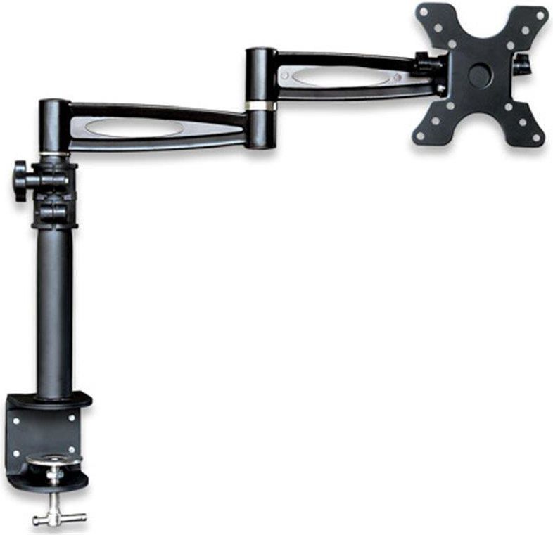 Uchwyt do mocowania LCD 13" - 27" - 6 Kg  Biurkowy  uchylny; obrotowy  Techly