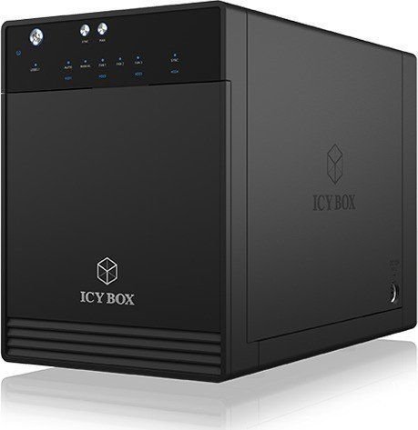 Obudowa  do HDD/SSD 4 x 2.5/3.5"  USB 3.1 Type-C  IcyBox