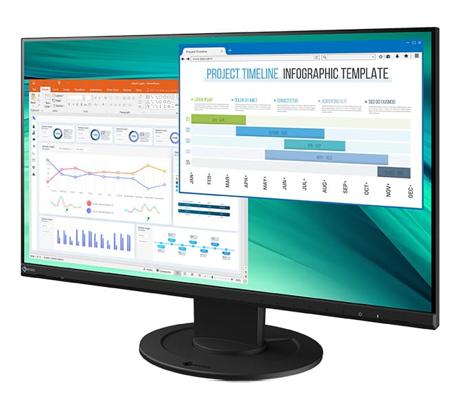 Monitor 23,8" Eizo EV2460  Czarny