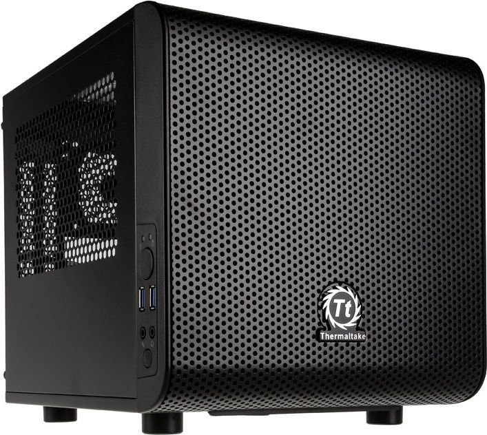 Obudowa Thermaltake Core V1 MiniITX Window  Czarna
