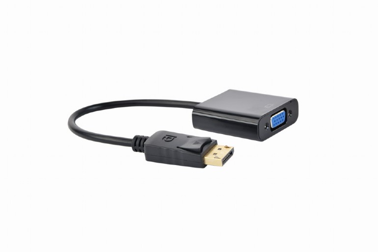 Adapter DisplayPort męski na VGA żeński  Gembird  Czarny