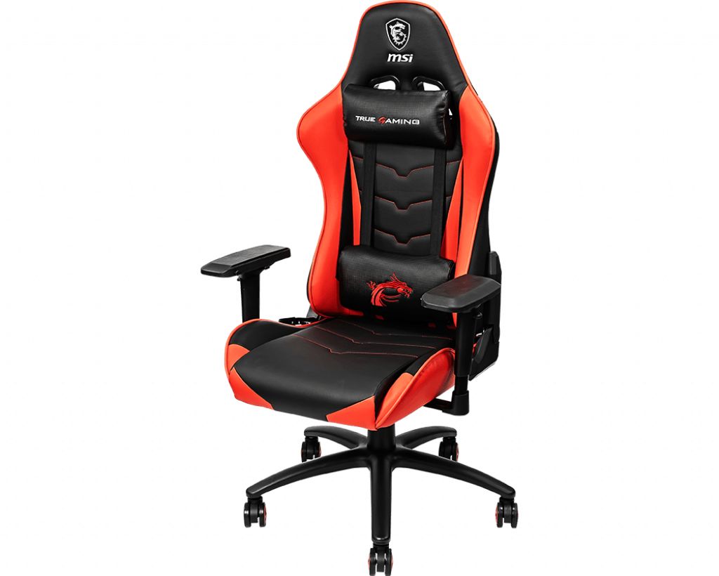 Fotel dla graczy MSI MAG CH120 Czarno - czerwony