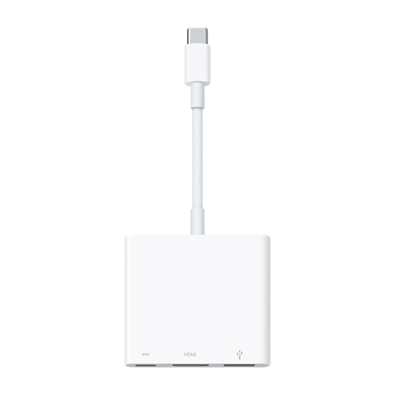 Apple Wieloportowa przejściówka z USB-C na cyfrowe AV