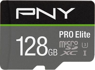 - karta pamieci MicroSD  128GB SDXC  PNY PRO Elite + Adapter SD!  100MB/90MB