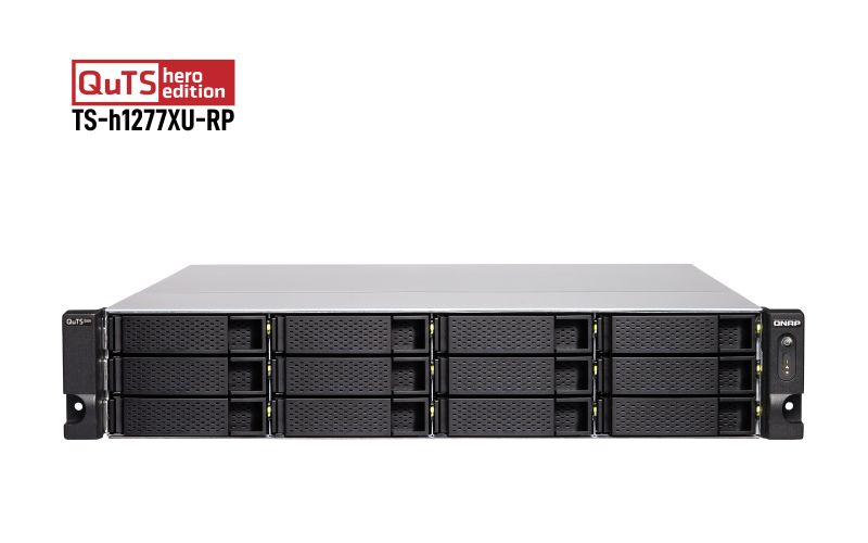 Sieciowy serwer plików NAS QNAP TS-h1277XU-RP-3700X-128G