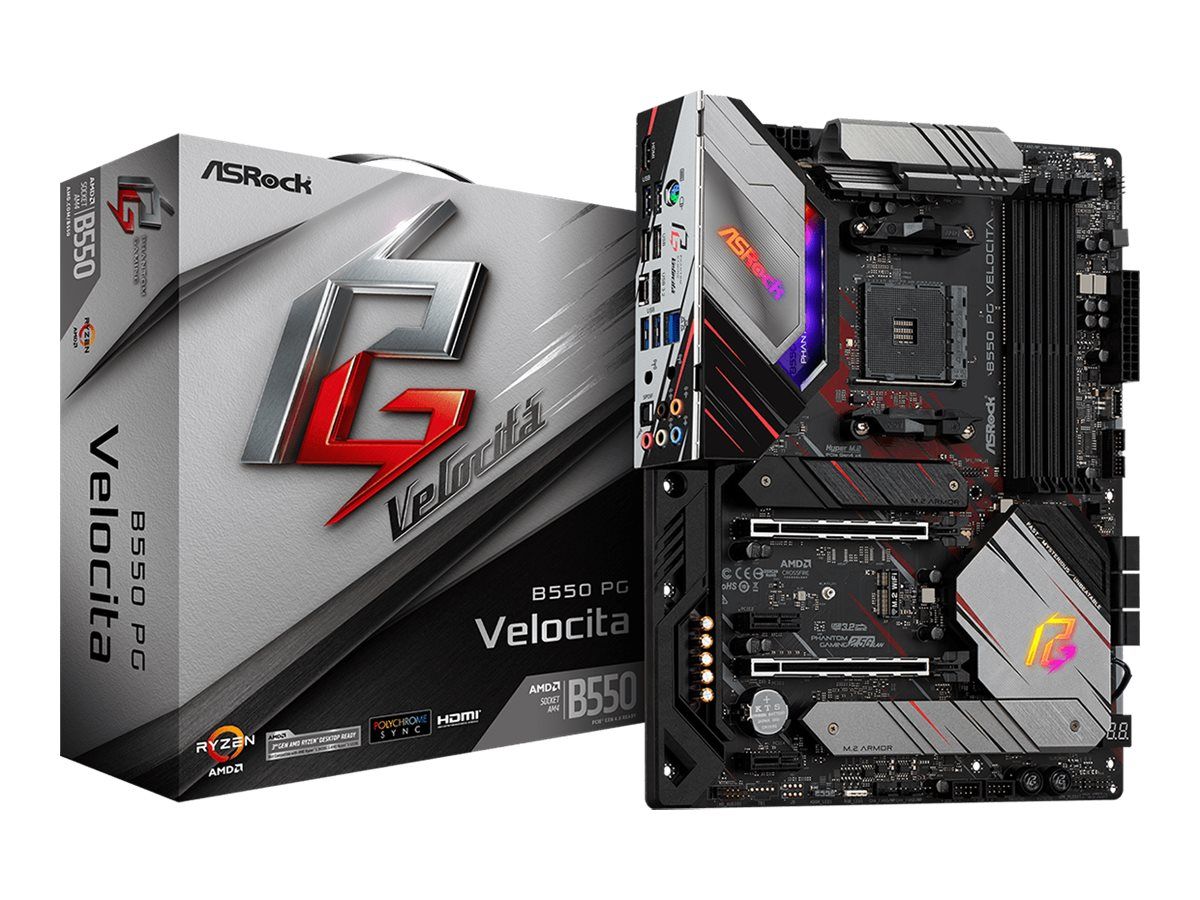 Płyta Socket AM4  ASRock B550 PG VELOCITA