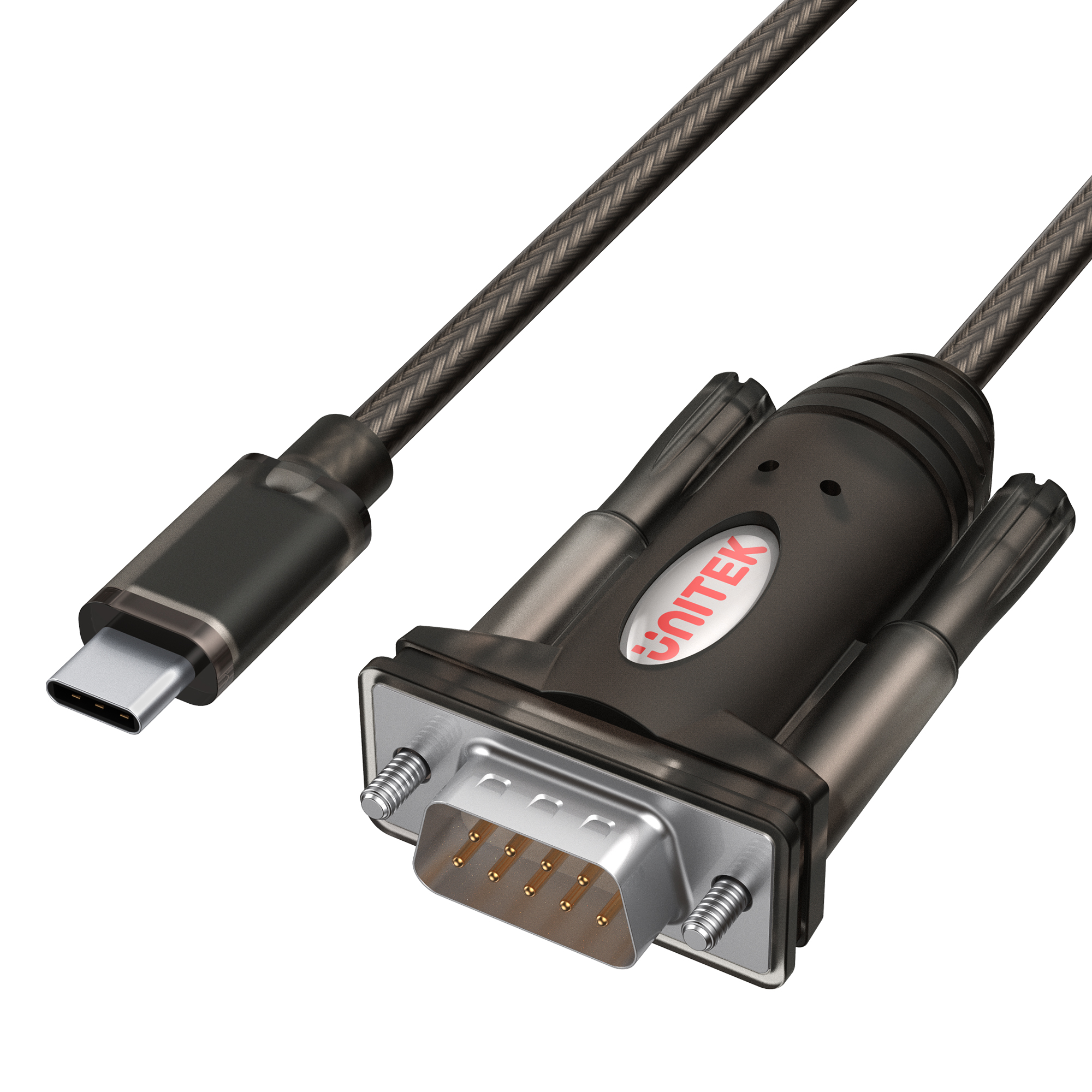 Adapter USB Type-C na 1 x RS232  Unitek