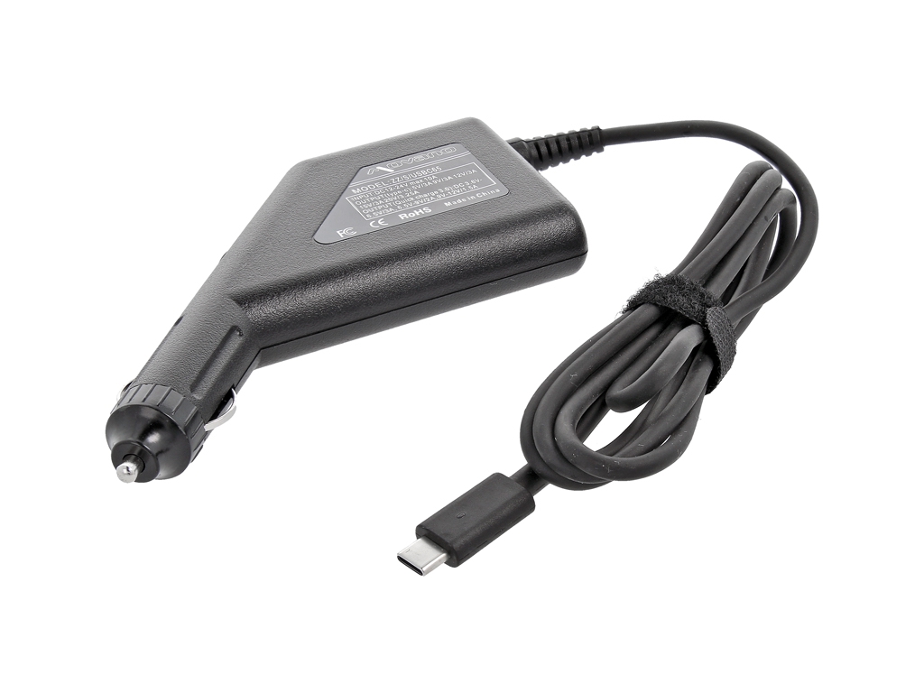 Zasilacz samochodowy do laptopa USB Type-C  65W