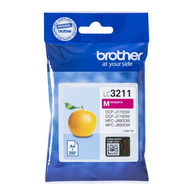 Tusz Brother LC3211M  Magenta  200 str.