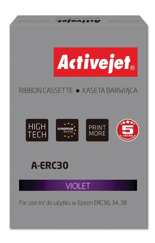 Taśma do drukarki  Zamiennik  Epson ERC30  Fioletowa