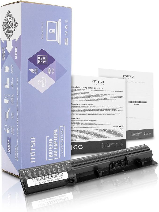 Bateria do laptopa Dell Vostro 3300; 3350  14.8 V  2200 mAh