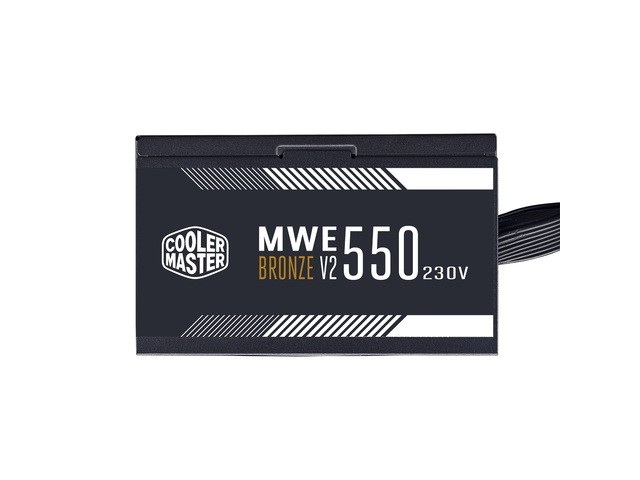 Zasilacz ATX   550W  Cooler Master MWE 550 V2  80 Plus Bronze