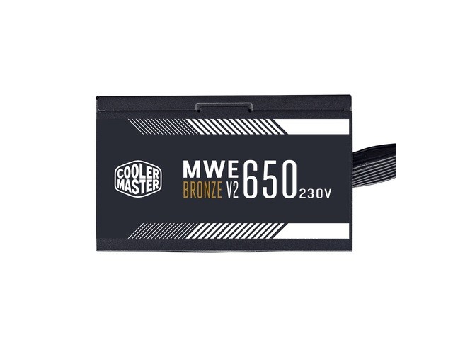 Zasilacz ATX   650W  Cooler Master MWE 650 V2  80 Plus Bronze