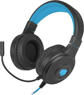 Słuchawki Fury Warhawk RGB  Czarno-niebieskie