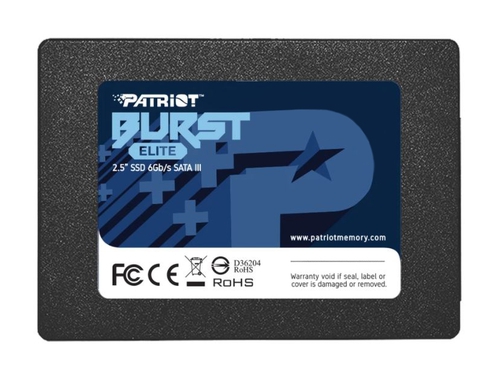 SSD 2.5"   480GB  Patriot Burst Elite