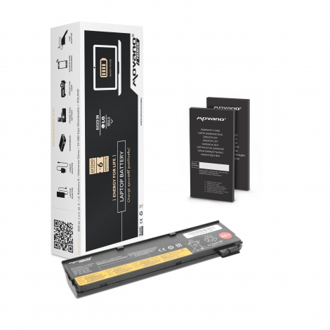 Bateria do laptopa Lenovo Thinkpad L450; L460; L470; T440; T450; T460; T470; T550; T560; W550; X240; X250; X260; X270  10.8 V  5200 mAh