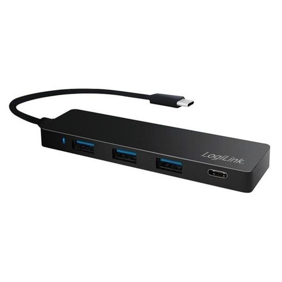 HUB USB Type-C  4 portowy  Logilink