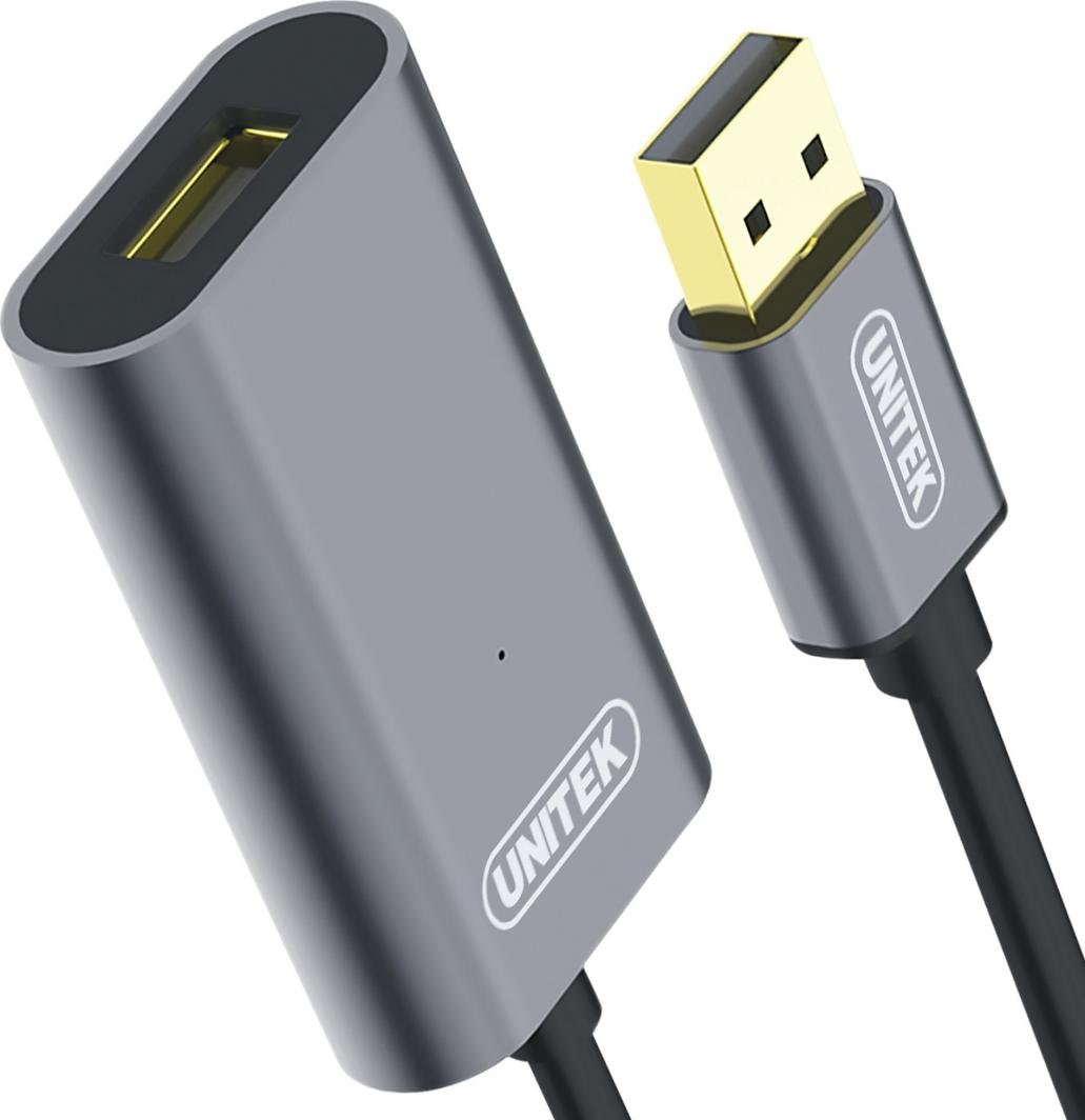 Kabel USB 2.0  przedłużacz 10.0 m aktywny  Unitek