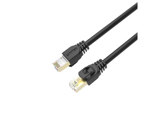 Kabel RJ45/RJ45  2 m    Patchcord  Kategoria 7  SSTP Czarny  Unitek