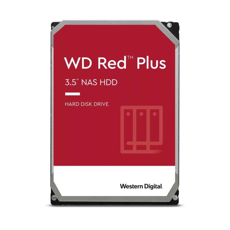 HDD  SATA III   4TB WD Red Plus
