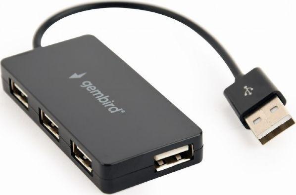HUB USB 2.0  4 portowy zewnętrzny  Gembird
