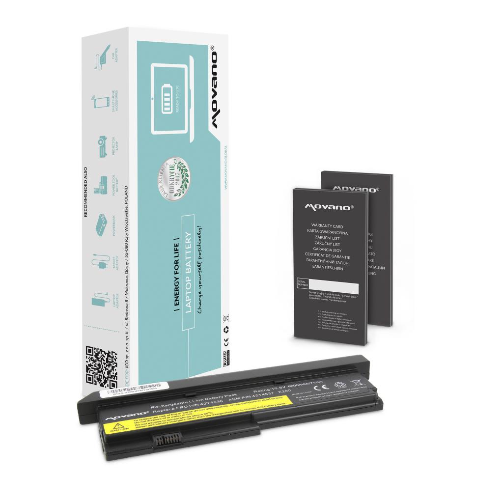 Bateria do laptopa Lenovo X200  10.8 V  6600 mAh