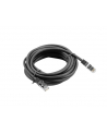 Kabel RJ45/RJ45 15 m    Patchcord  Kategoria 6  Czarny   Lanberg