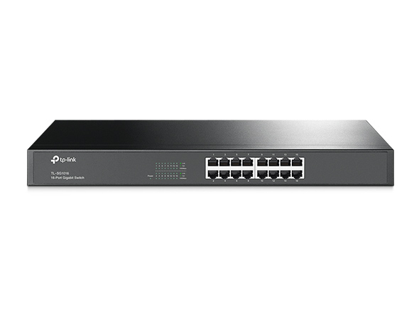 Switch TP-Link TL-SG1016  16x10/100/1000 MB/s  Rack