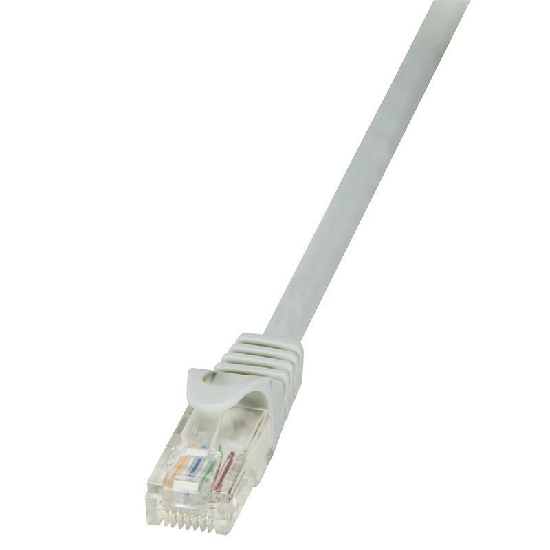 Kabel RJ45/RJ45  3 m    Patchcord  Kategoria 6  Szary