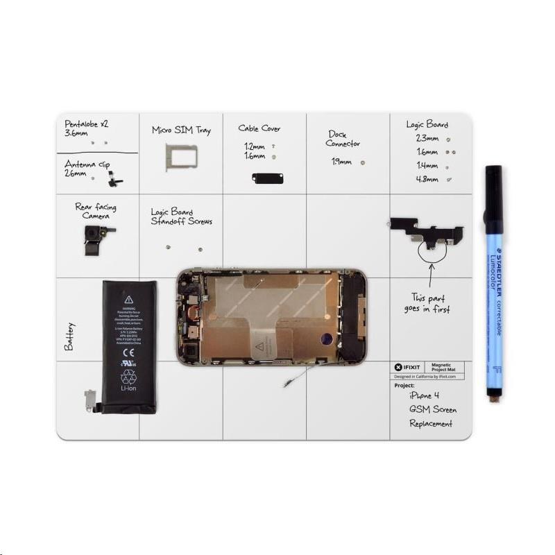 Mata magnetyczna iFixit Magnetic Project Mat 203x254x10 mm