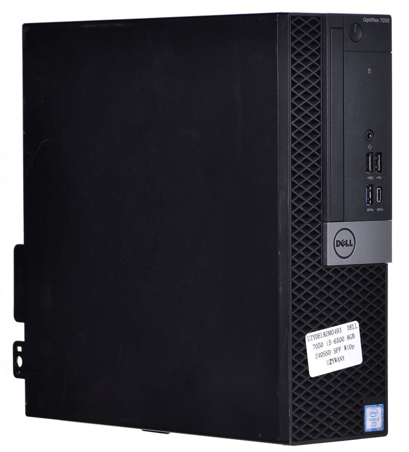 Komputer Dell OptiPlex 7050 SFF  Core i5 6600 8GB 256GB SSD DVD-/+RW MS Windows 10 Professional  POLEASINGOWY