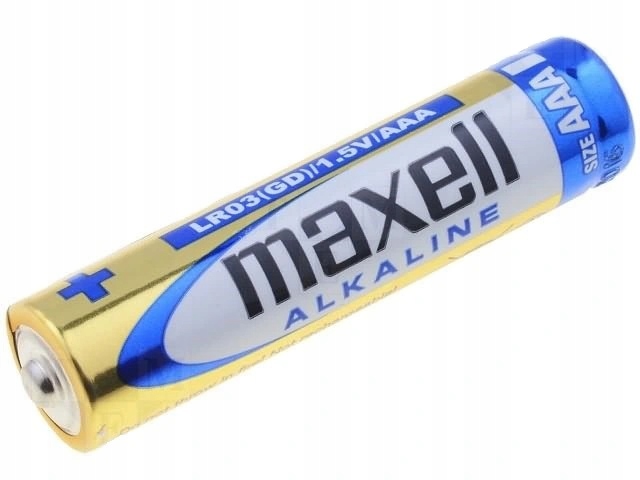 Bateria Alkaliczna AAA  1 szt.  Maxell