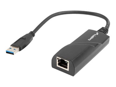 Karta sieciowa USB 3.0 LAN Gigabit Ethernet 10/100/1000 Mb/s RJ45  Lanberg NC-1000-01