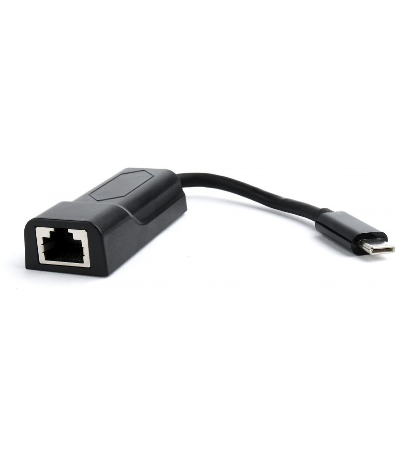 Karta sieciowa USB-C LAN Gigabit Ethernet 10/100/1000 Mb/s RJ45  Gembird